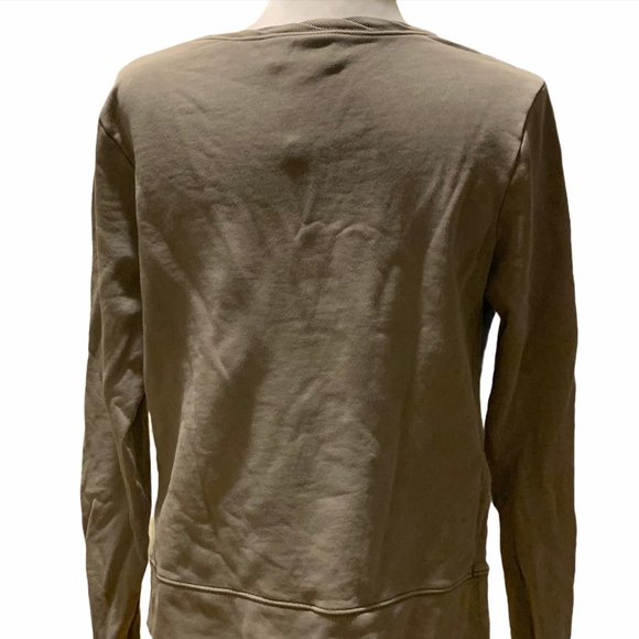 REVOLVE Pam & Gela Sage Side Split Sweatshirt S - Picture 6 of 10